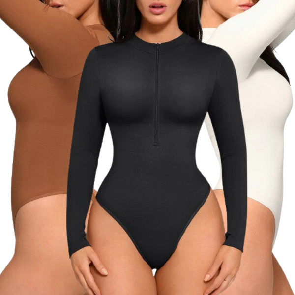 FUMIKA_UCHIDA/JUTE BALLOON BODYSUIT(STRAW)