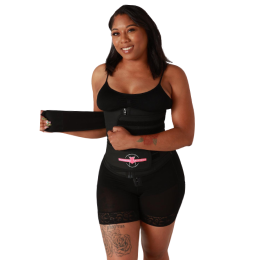 Vip 100% Latex Waist Trainer Slimming Belt Corset Women Tummy
