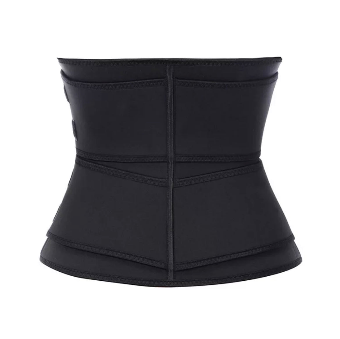 Bengkung Kurus Double Layer Adjustable Strap Waist Trainer with